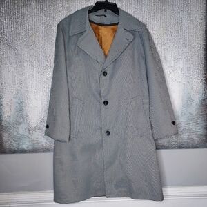 Vintage Great Dane Cosmopolitan Gingham All Year Around Coat